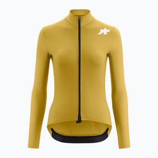 Women's cycling longsleeve ASSOS Mille GT Spring Fall Jersey S11 golden yellow
