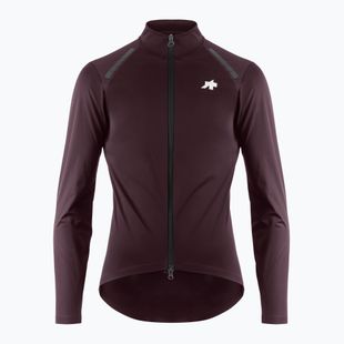 Men's cycling jacket ASSOS Mille GT Shell S11 Evo mulberry brown