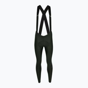 Women's cycling trousers ASSOS Uma GT Spring Fall Bib Tights S11 deep green