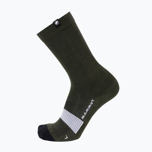 Socks Mammut All Mountain Targeted Cushion Merino Crew dark marsh/white
