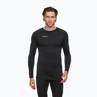 Men's thermal active sweatshirt Mammut All-Mountain Seamless BL Mid black/white