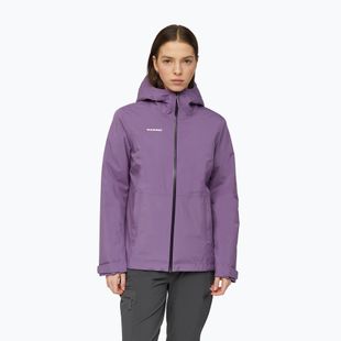 Women's rain jacket Mammut Linard HS Thermo Hooded Jacket Women paloja