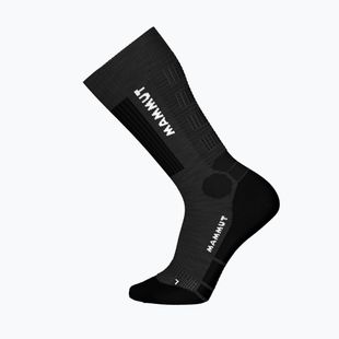 Socks Mammut Mountaineering Merino High Socks black/strata