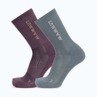 Socks Mammut Multisport Crew Socks 2 pack paloja/strata