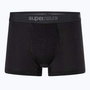 Men's thermal boxer briefs super.natural Tundra 175 jet black