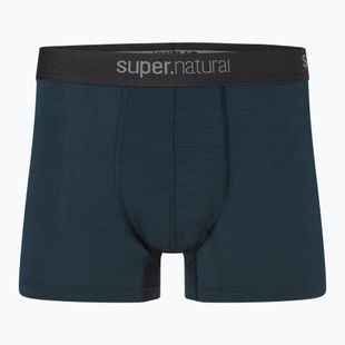 Men's thermal boxer briefs super.natural Tundra 175 blueberry