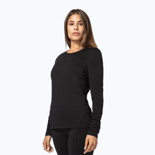 Women's thermal top super.natural Arctic 230 jet black