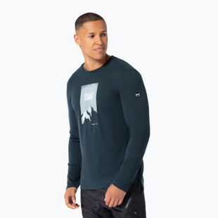 Men's longsleeve super.natural 2 Pitch blueberry/various