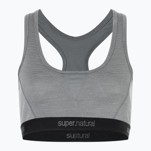 Thermal bra super.natural Tundra 220 Semplice cashmere grey melange