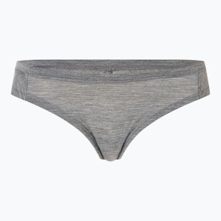 Women's thermal active underwear super.natural Tundra 175 Thong cashmere grey melange