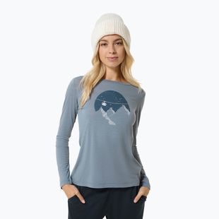 Women's longsleeve Super.Natural Gondola flint stone/various