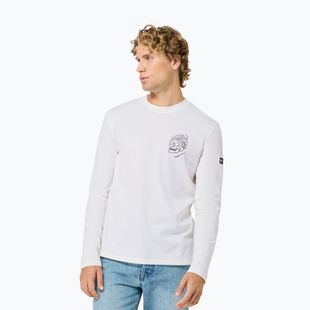 Men's longsleeve super.natural Frosty Bio white/blueberry
