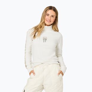 Women's sweater Super.Natural Racing Team Roll Neck fresh white / w. pepper / various
