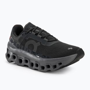 Women's On Cloudmonster black/magnet running shoes