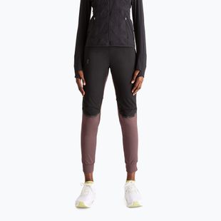 Women's On grape/black running trousers