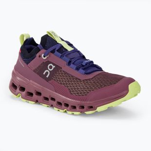 Women's On Cloudultra 2 cherry/hay running shoes
