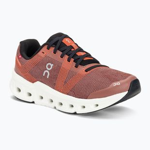 Women's On Cloudgo mahogany/ivory running shoes