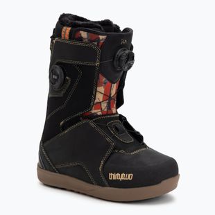 Women's snowboard boots ThirtyTwo Lashed Double Boa Melancon W'S '25 black/gum