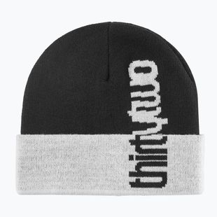 Men's winter hat ThirtyTwo Double Overlap black/white