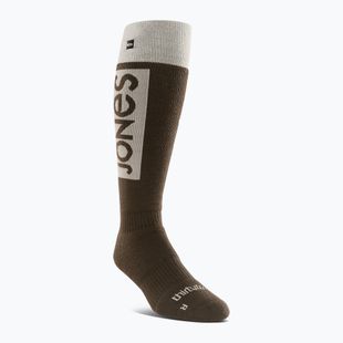 Men's snowboard socks ThirtyTwo Jones Merino brown
