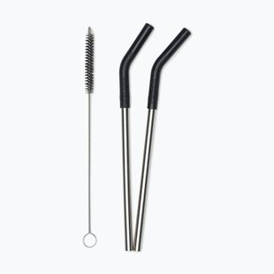 Straws KLEAN KANTEEN Straw 8 mm 2 pcs. black
