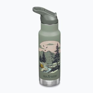 Thermos bottle Klean Kanteen Classic Narrow VI Flip Sport mountain scape