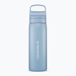 LifeStraw Go 2.0 Steel travel bottle with filter 500 ml icelandic blue