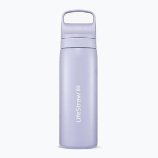LifeStraw Go 2.0 Steel travel bottle with filter 500 ml provence purple
