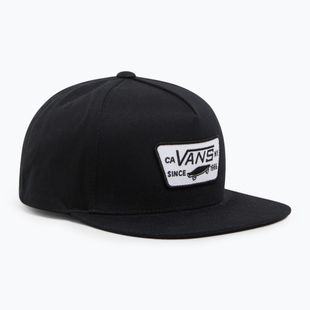 Men's Vans Full Patch Snapback cap true black