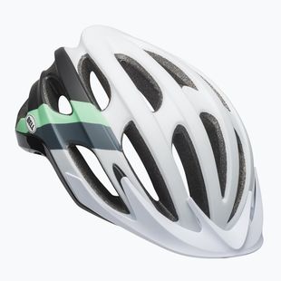 Bell Drifter matte gloss white black/mint bike helmet