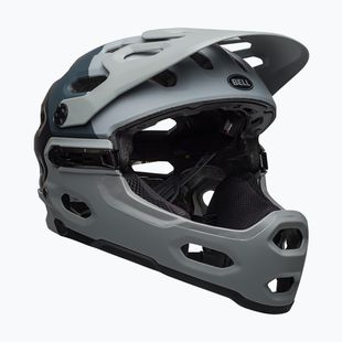 Bell Full Face Super 3R MIPS downdraft bike helmet matte gray/gunmetal