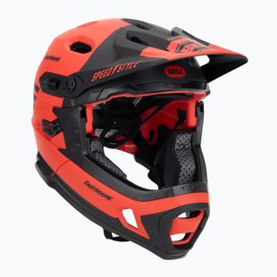 Bell bike helmet FF Super DH MIPS Spherical fasthouse matte gloss red/black