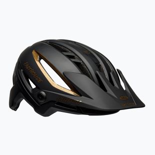Bell Sixer Integrated MIPS fasthouse bike helmet matte gloss black/gold