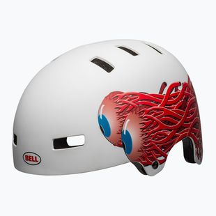 Bell Local matte white/eyes bike helmet