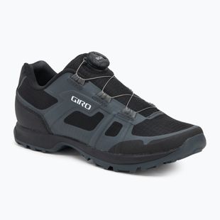 Men's MTB cycling shoes Giro Gauge Boa dark shadow/black
