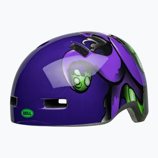 Bell Lil Ripper purple tentacle children's bike helmet
