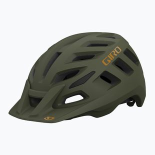 Giro Radix matte trail green bike helmet