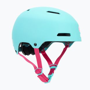 Giro Dime FS matte screaming teal children's bike helmet