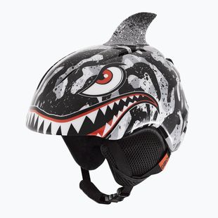 Giro Launch Plus children's ski helmet black/grey tiger shark