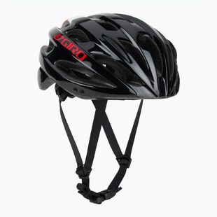 Giro Revel black bright red bike helmet