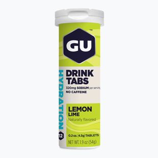GU Hydration Drink Isotonic Beverage 12 tabs lemon/lime