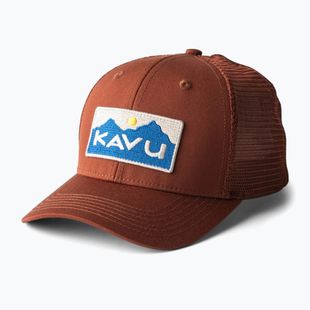 KAVU Above Standard cherry mahogany baseball cap