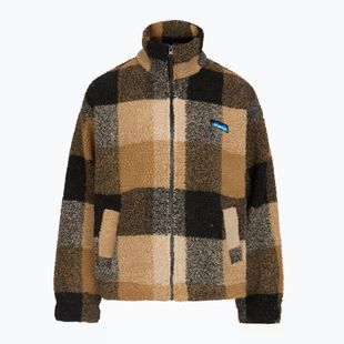 Women's fleece sweatshirt KAVU Loven hilltop plaid