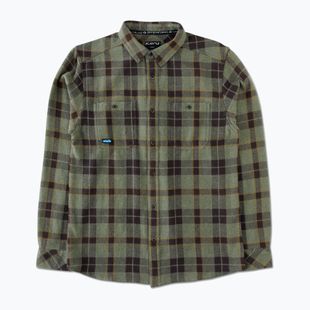 Men's shirt KAVU Big Joe green ravine