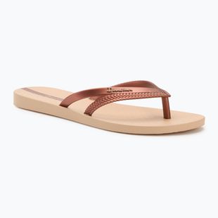 Women's flip-flops Ipanema Bossa beige/copper