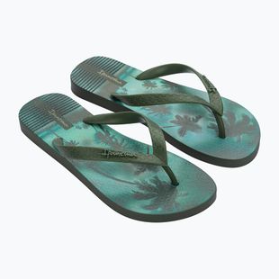 Men's flip-flops Ipanema Tropical III green
