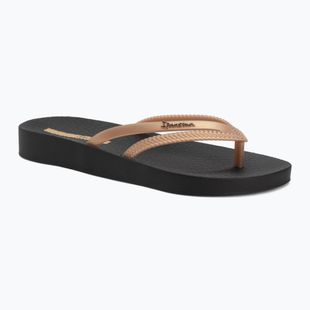 Women's flip-flops Ipanema Bossa Soft V black/gold