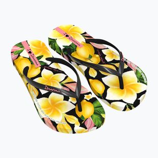 Women's flip-flops Ipanema Arte black/yellow/pink
