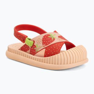 Children's sandals Ipanema Precious beige/red