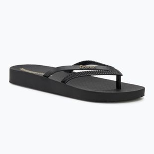 Women's Ipanema Bossa Soft V black flip flops